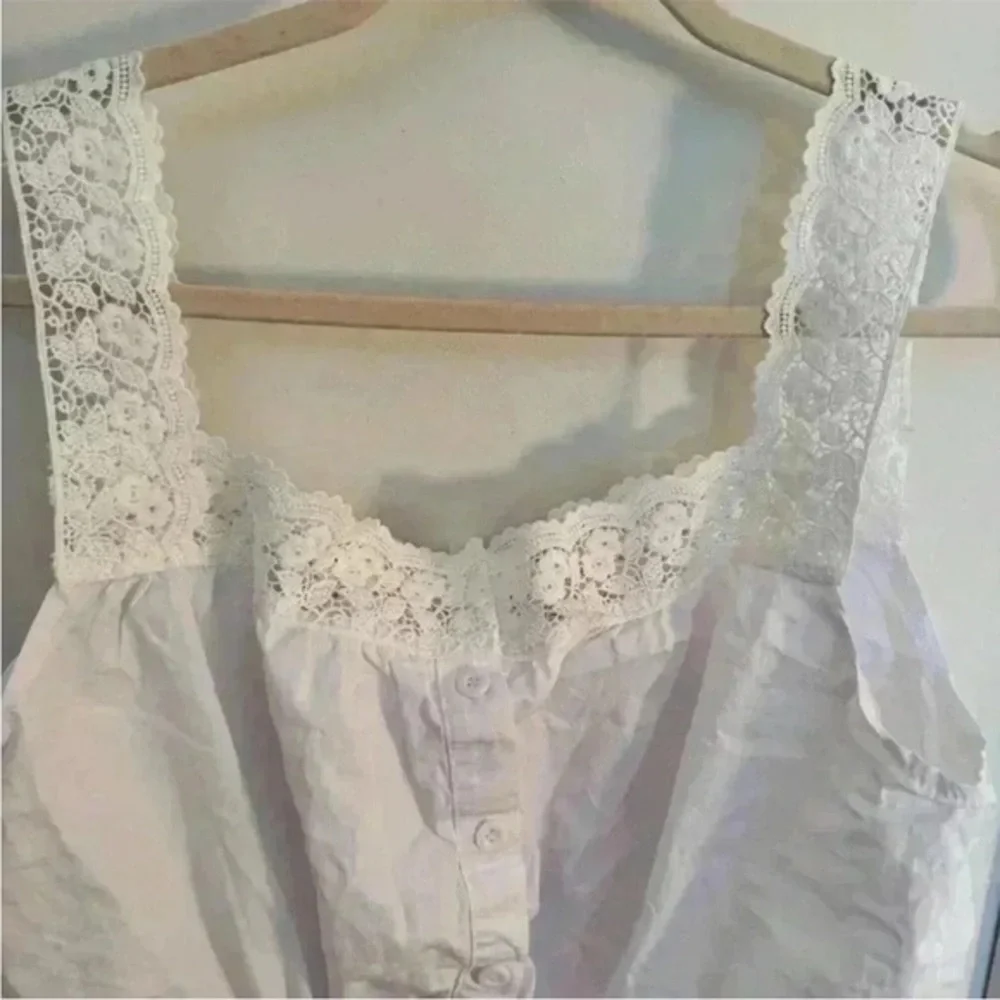 Vintage lace femme top -S - Picture 3 of 5